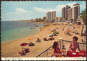 Famagusta beach before 1974